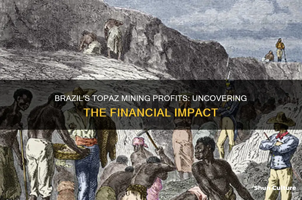 how much money did brazil make off topaz mining