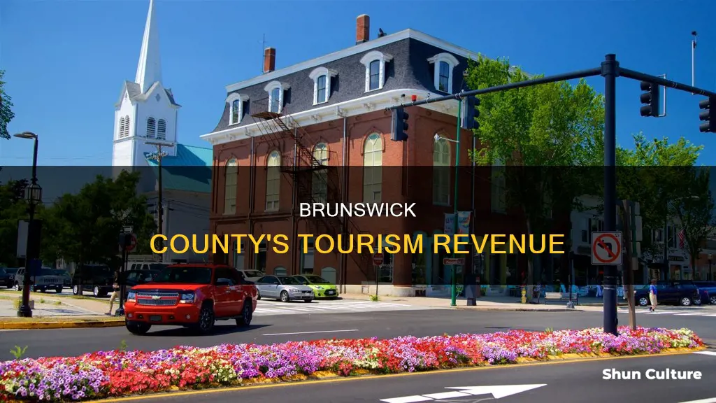 how much money does brunswick county make from tourism