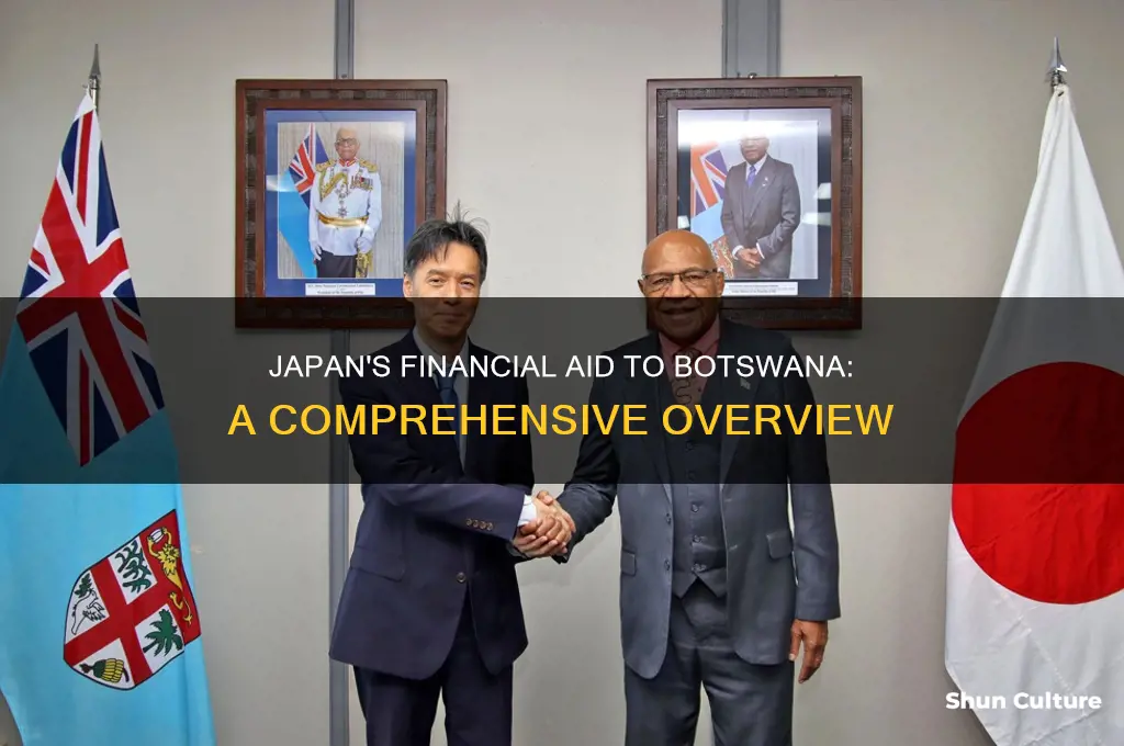 how much money does japan give in aid to botswana