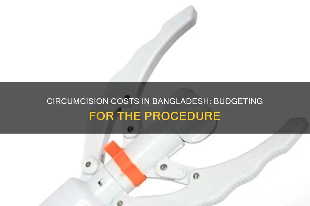how much money I need to for circumcision bangladesh