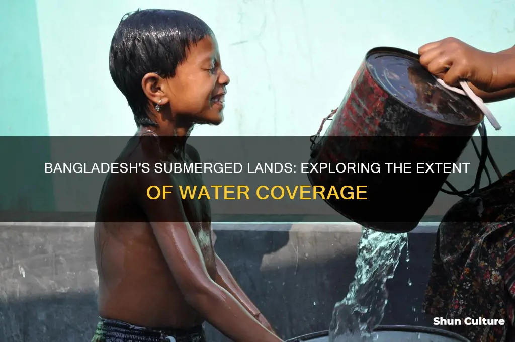how much of bangladesh is under water