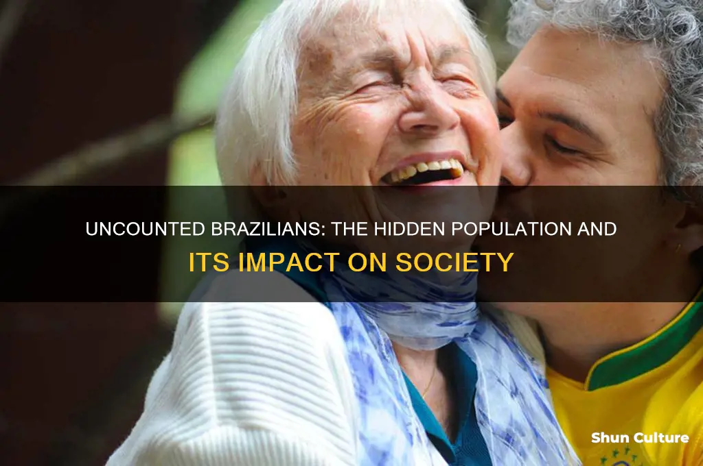 how much of brazils populatuon is uncounted