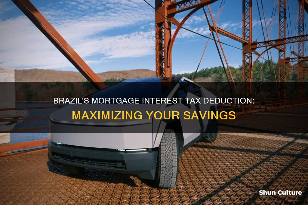 how much of the mortgage interest tax deductible in brazil