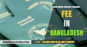 Passport Renewal Fee in Bangladesh: Cost and Payment Guide
