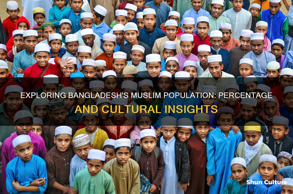 how much percent muslim in bangladesh