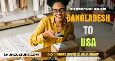 Postage Cost Guide: Sending Packages from Bangladesh to USA