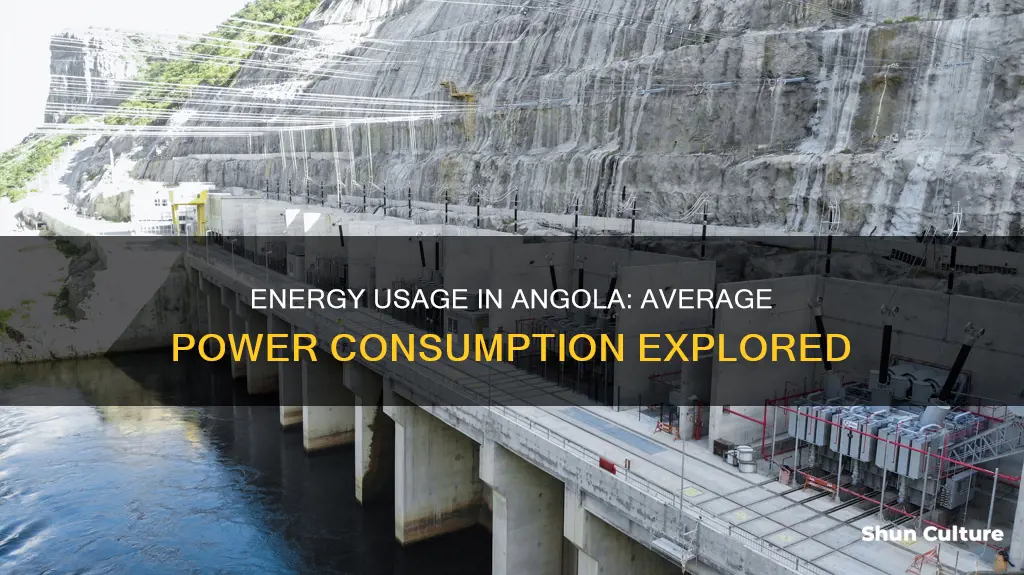 how much power does the average angolan use