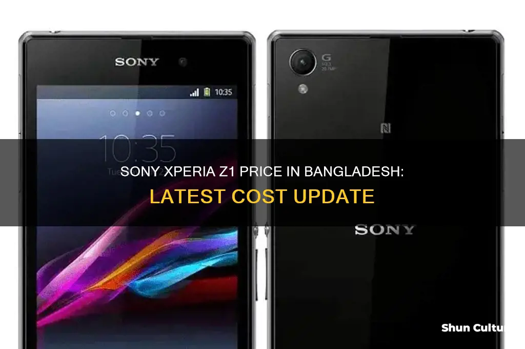 how much price sony xperia z1 in bangladesh