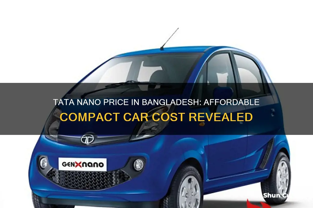 how much price tata nano in bangladesh