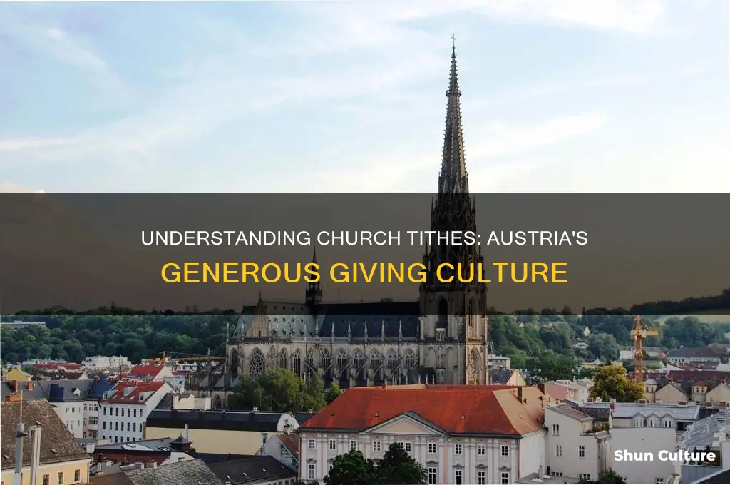 how much prozentage to give to church in austria