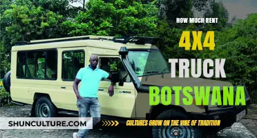 Exploring Botswana: 4x4 Truck Rental Costs and Tips for Travelers