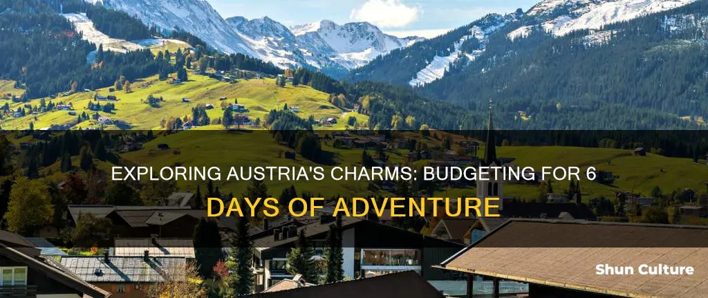 how much ro spend 6 days in austria