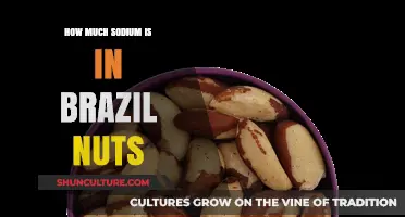 Sodium Content in Brazil Nuts: A Nutritional Breakdown