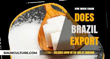 Brazil's Sweet Trade: Analyzing Annual Sugar Exports and Global Impact