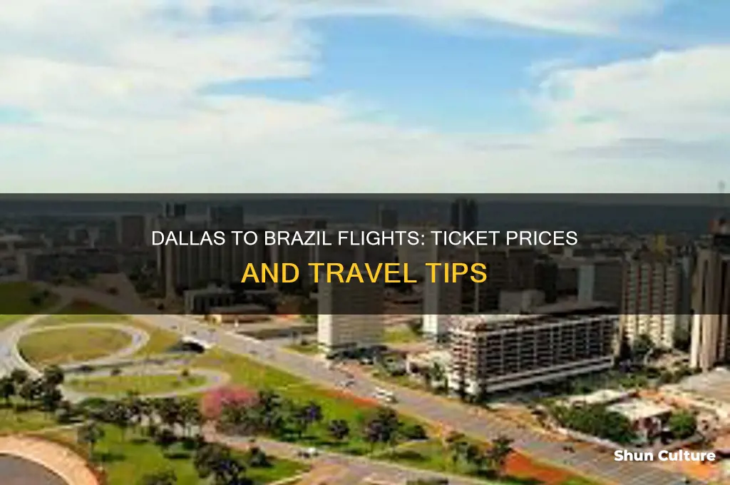 how much ticket brazil from dallas