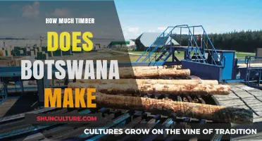 Botswana's Timber Industry: Production, Value, and Economic Impact Revealed