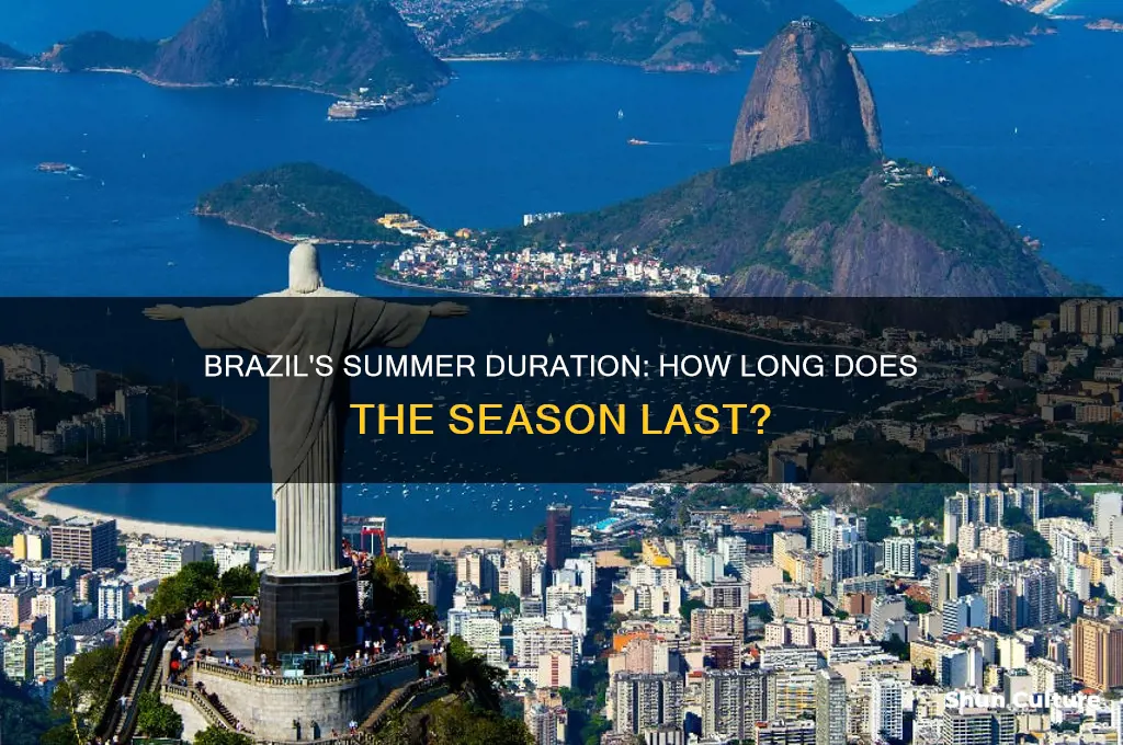 how much time does summer lasts in brazil