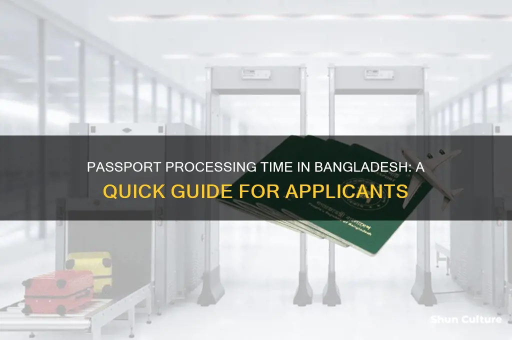 how much time need to get a passport bangladesh
