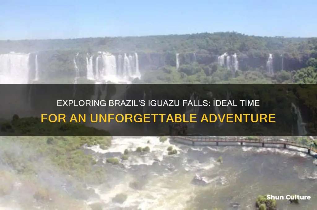 how much time to visit brazil iguazu falls