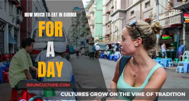 Daily Food Budget in Burma: A Traveler's Guide