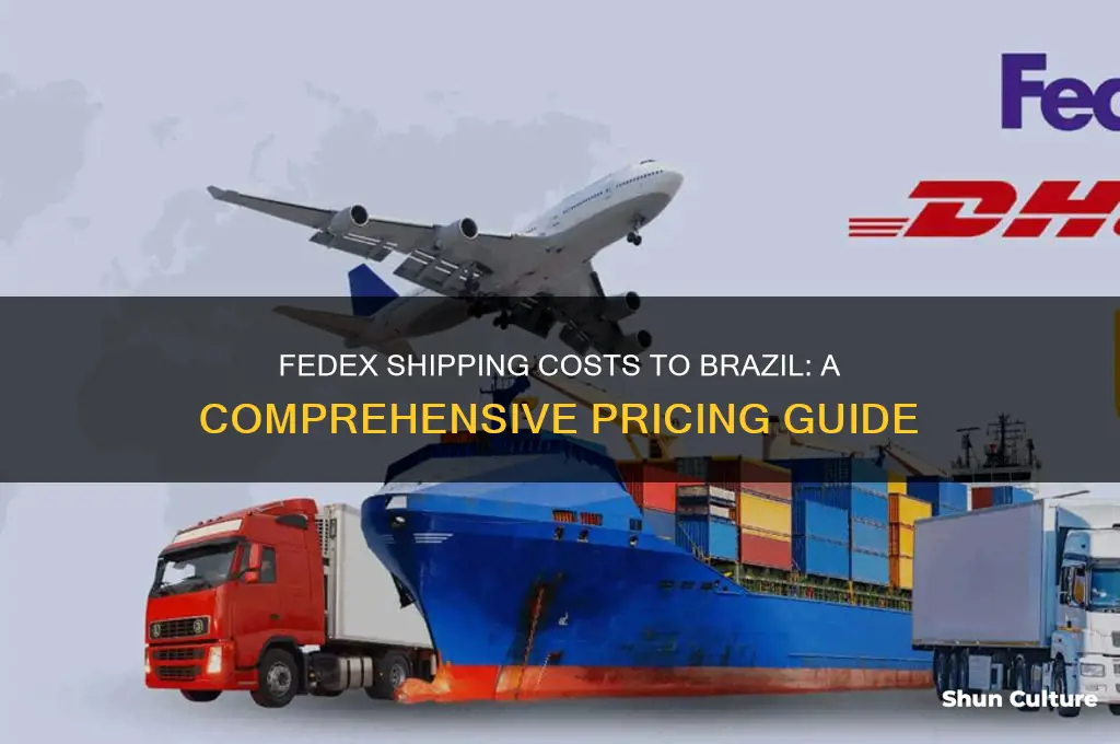 how much to fedex something to brazil
