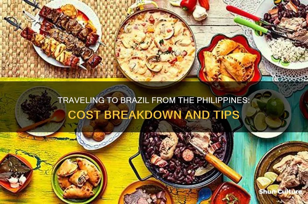 how much to go to brazil from philippines