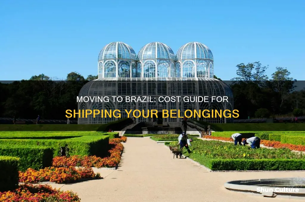 how much to move my stuff to brazil