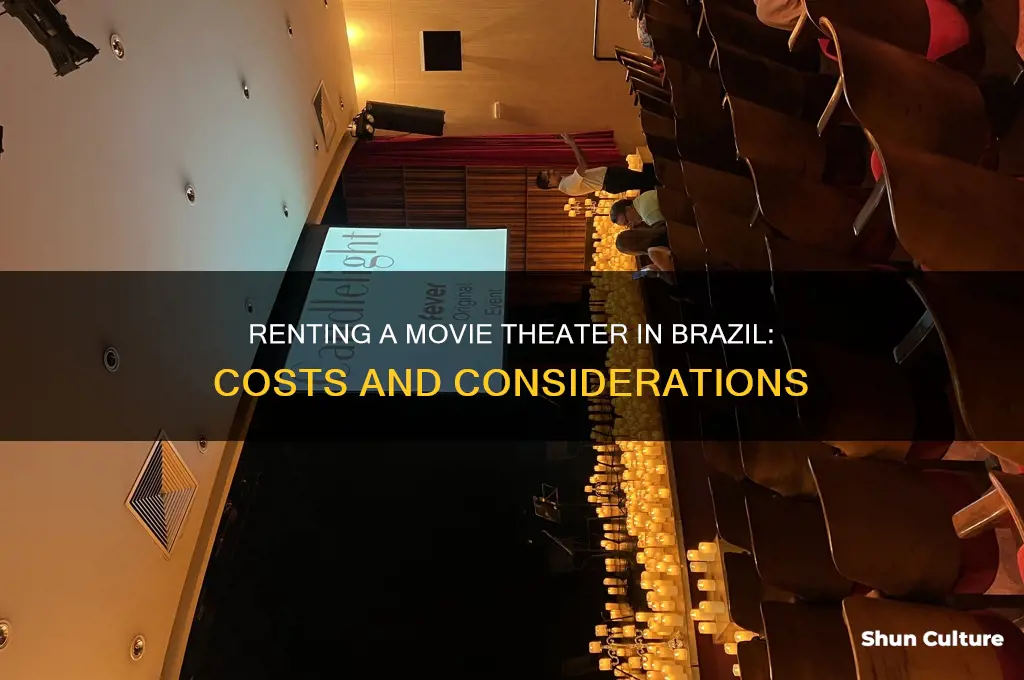 how much to rent a movie theater in brazil