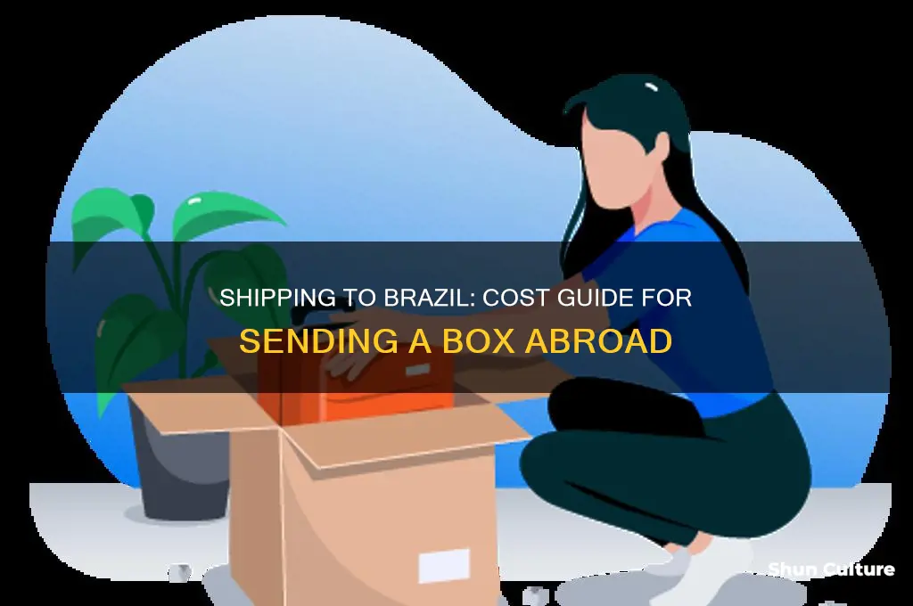 how much to send a box to brazil
