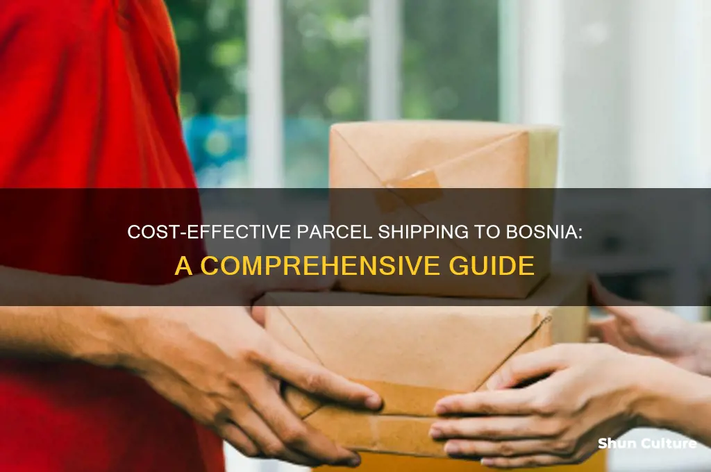 how much to send a parcel to bosnia