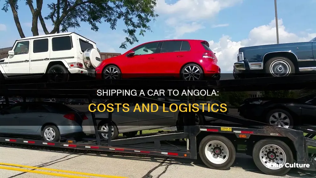 how much to ship a car to angola africa