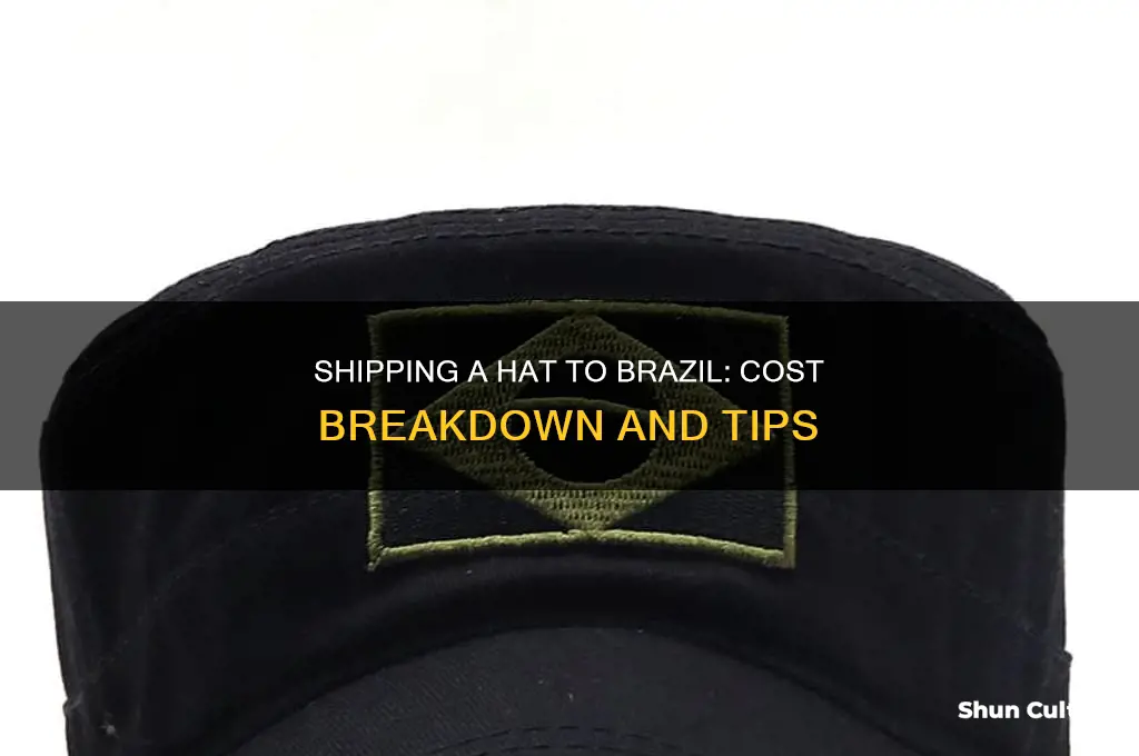 how much to ship a hat to brazil