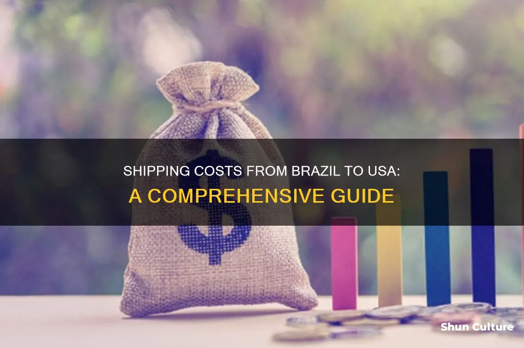 how much to ship a package from brazil to america