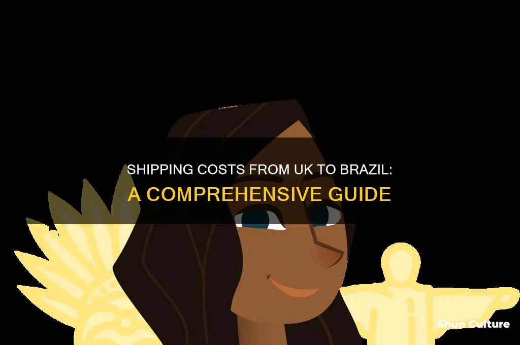 how much to ship from uk to brazil