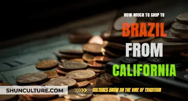 Shipping Costs from California to Brazil: A Comprehensive Guide