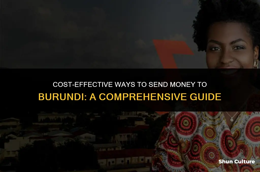 how much to transfer money to burundi