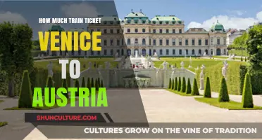 Venice to Vienna: Train Ticket Costs and Tips