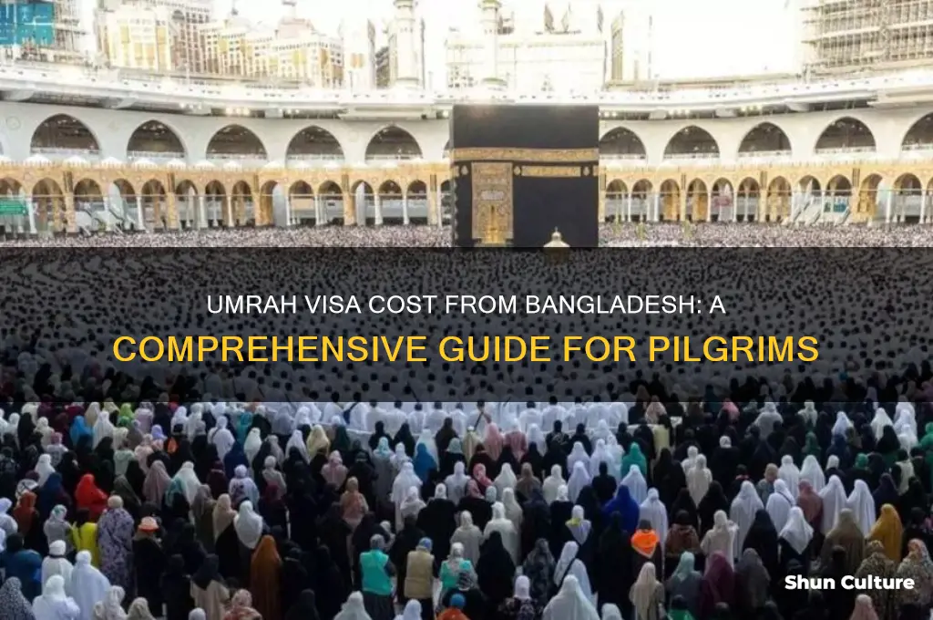 how much umrah visa cost from bangladesh
