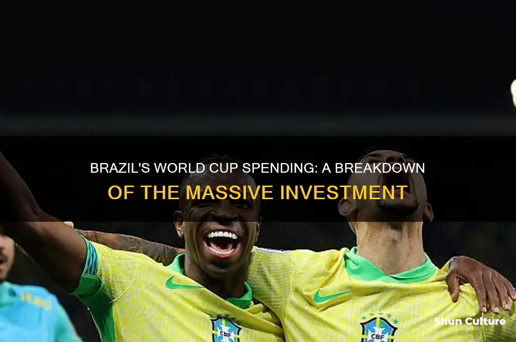 how much was spent on the world cup in brazil