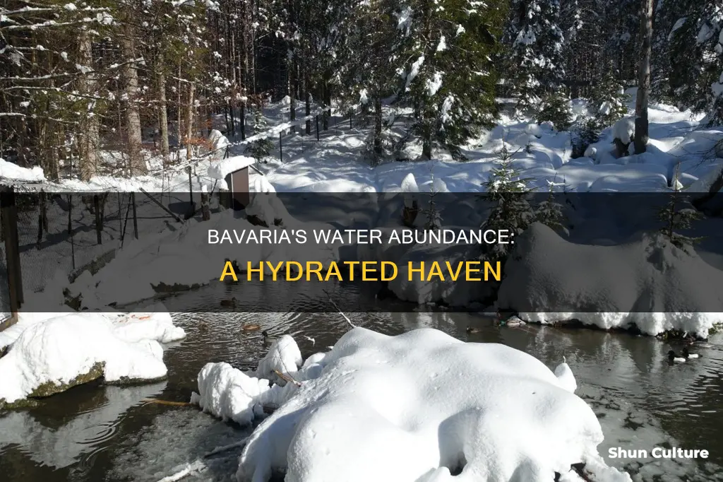 how much water is in bavaria