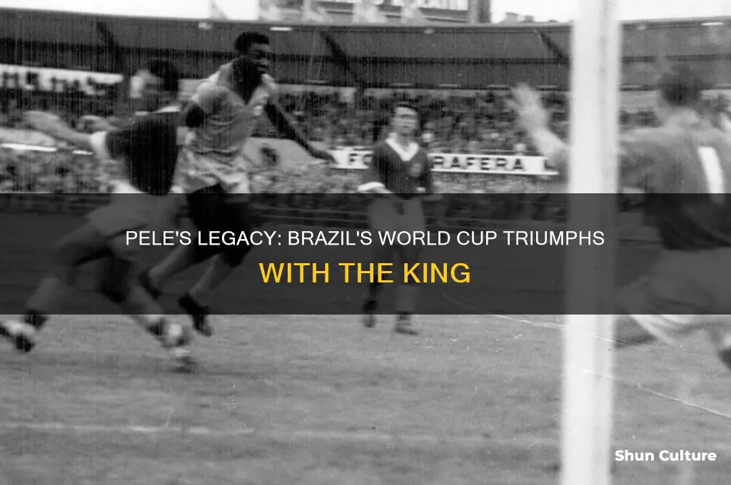 how much world cups did brazil win with pele