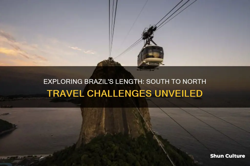 how much you cant cross brazil from south to north