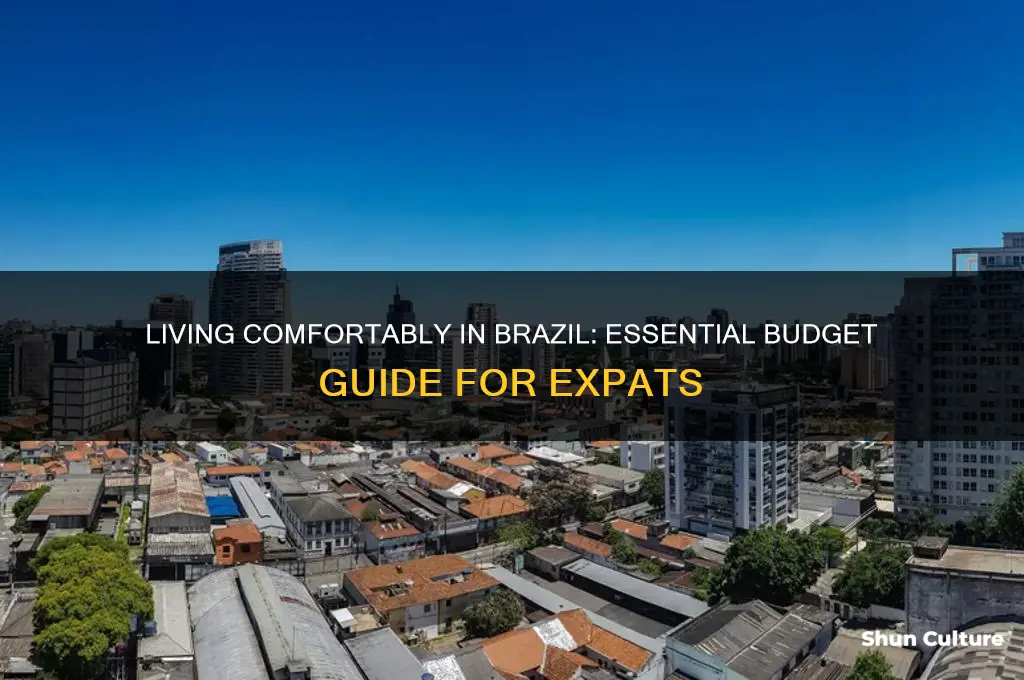 how much.money do you need to live comfortavly in brazil
