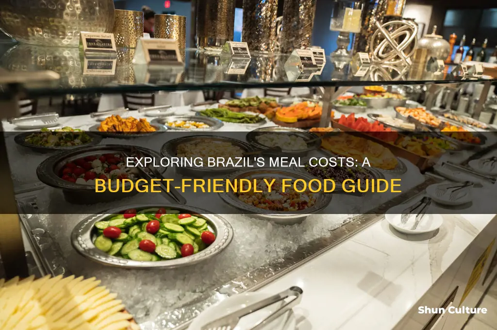 how muh does a meal cost in brazil