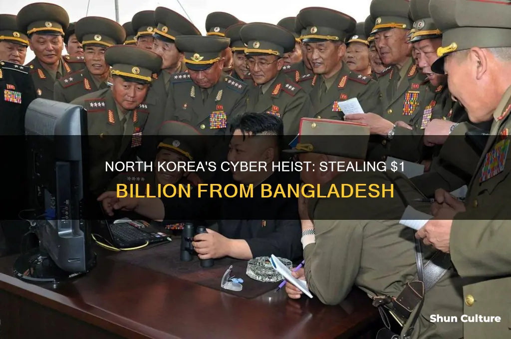 how north korea robbed 1 billion from bangladesh
