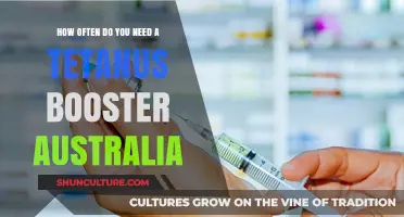 Tetanus Booster Schedule: How Often Do Australians Need a Shot?