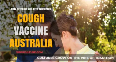 Whooping Cough Vaccine Schedule: How Often Do Australians Need It?
