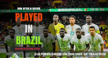 Brazil's Soccer Frequency: How Often the Beautiful Game is Played