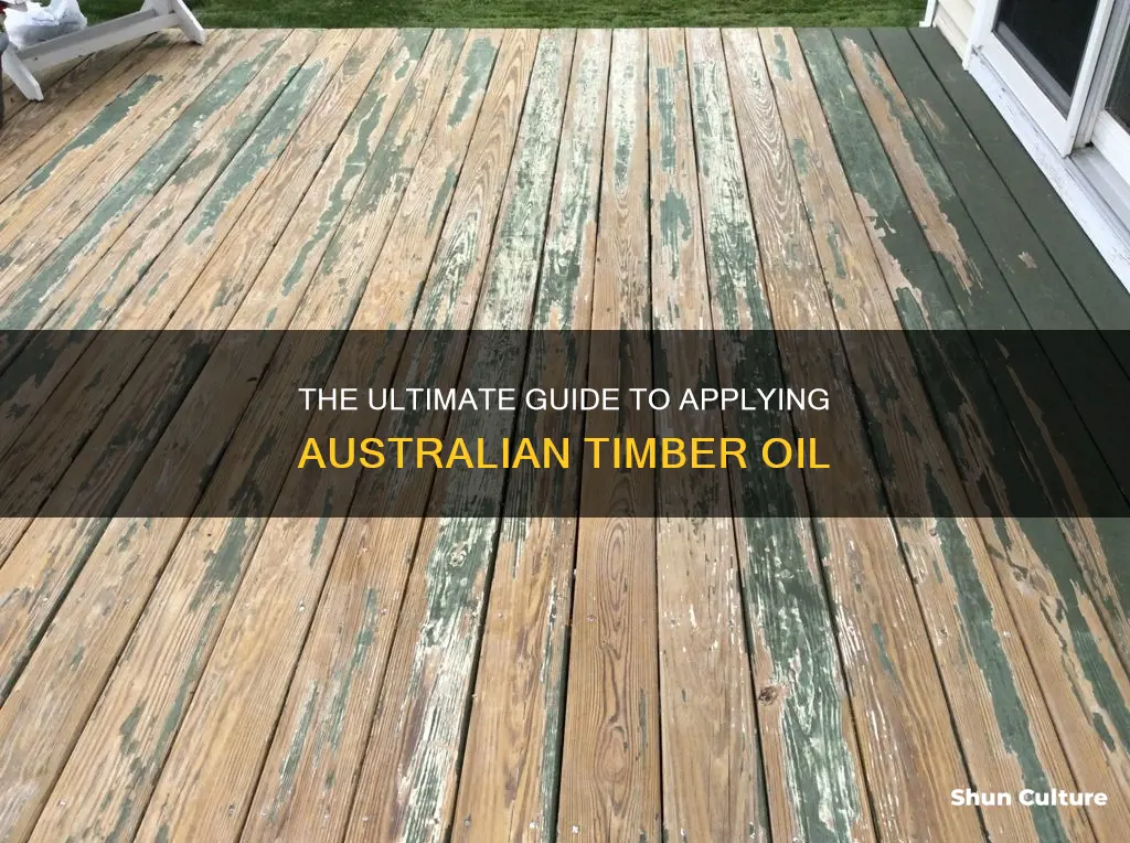 how often to apply australian timber oil