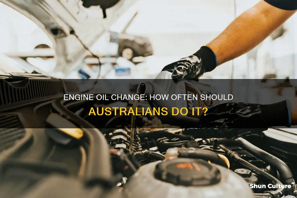 how often to change engine oil australia